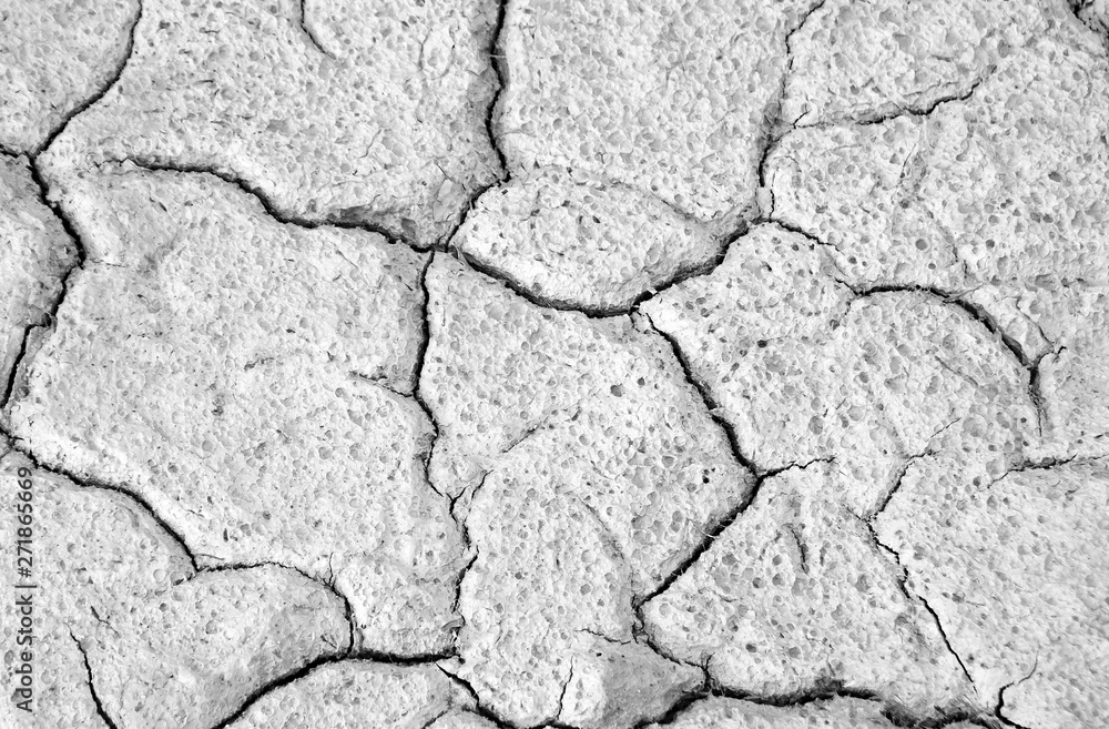 Obraz premium Cracked soil