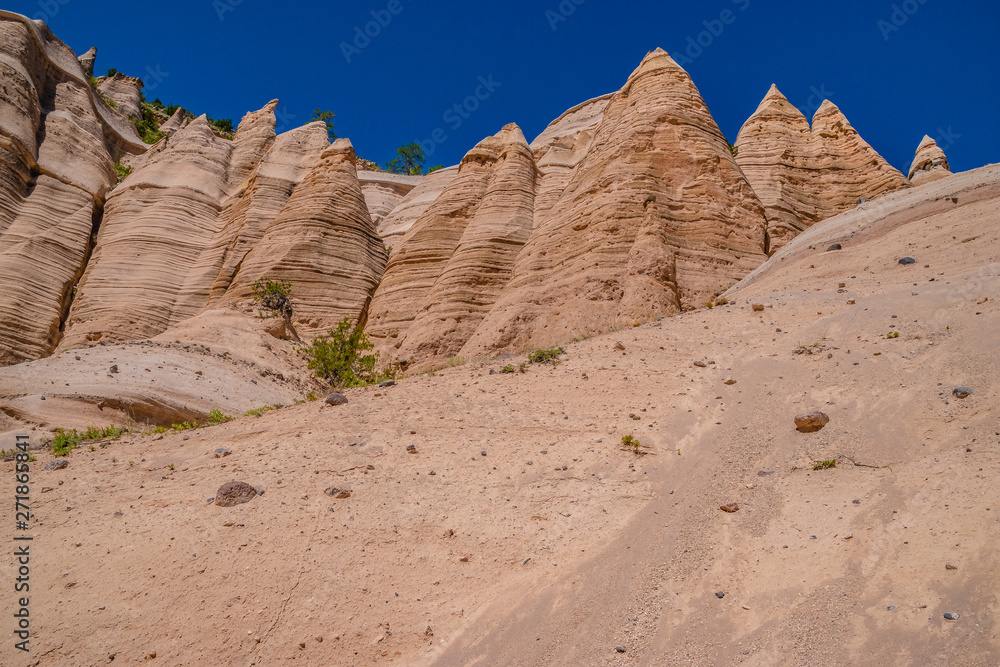 Beautiful Morning Hike to the Tent Rocks in New Mexico Beautiful Morning Hike to the Tent Rocks in New Mexico