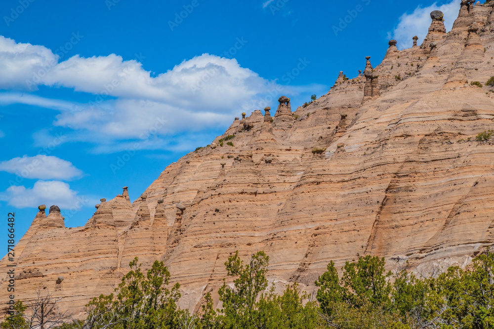 Beautiful Morning Hike to the Tent Rocks in New Mexico