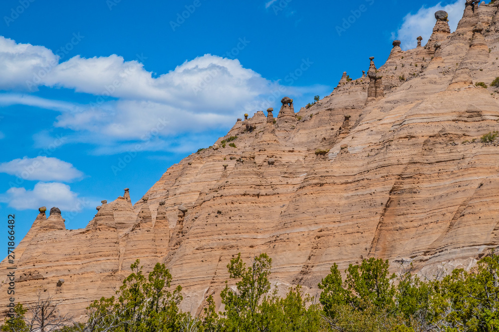 Beautiful Morning Hike to the Tent Rocks in New Mexico Beautiful Morning Hike to the Tent Rocks in New Mexico