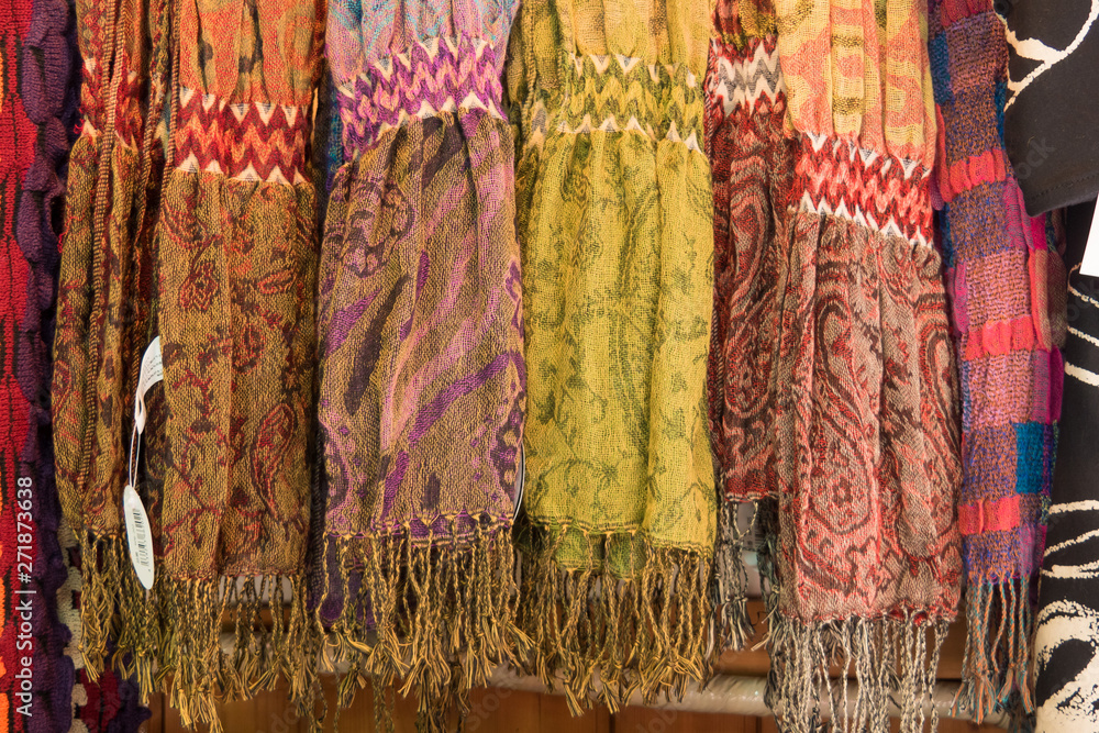 custom made wallpaper toronto digitalカラフルな各種の女性用のマフラー