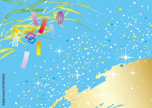 七夕のイメージイラスト