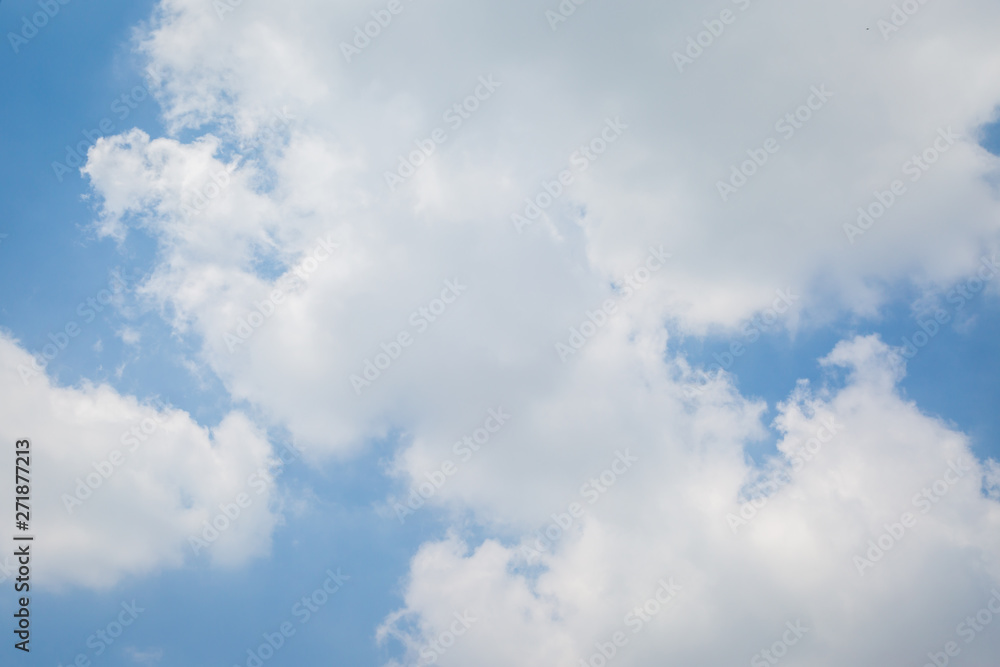 Fototapeta premium Blue sky and clouds