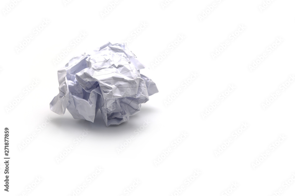 crumpled paper ball crumpled paper ball