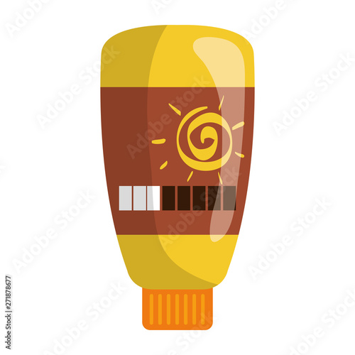 solar blocker bottle product icon
