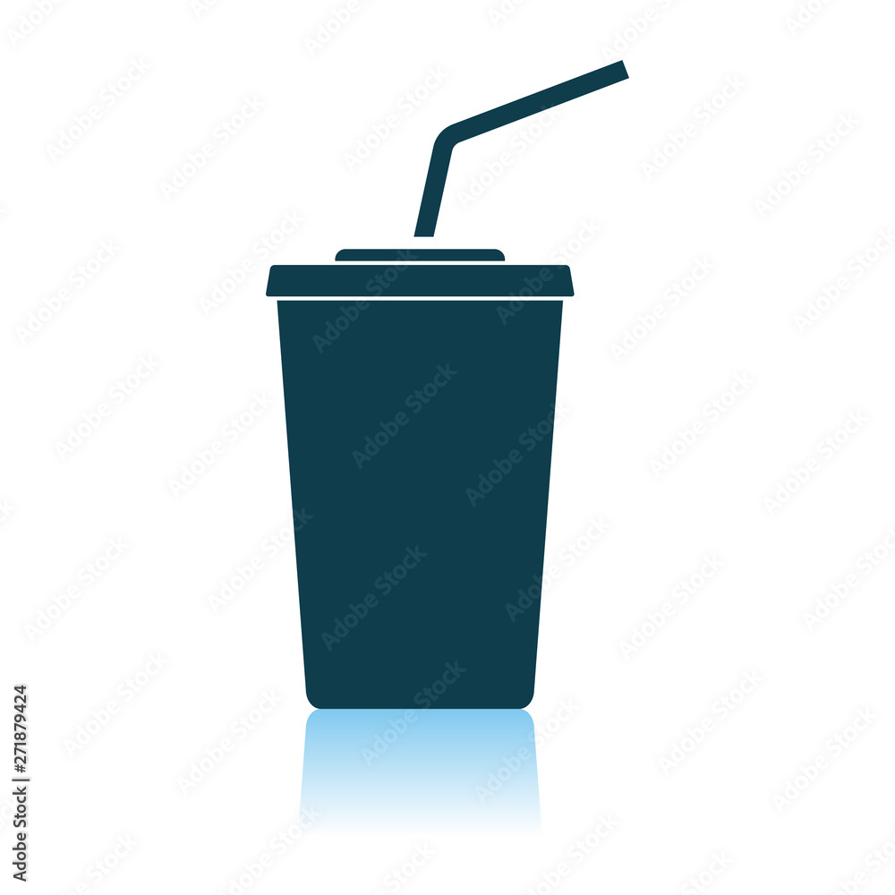 Cinema Soda Drink Icon Cinema Soda Drink Icon