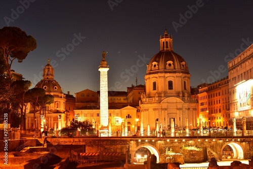 st marks basilica venice at night