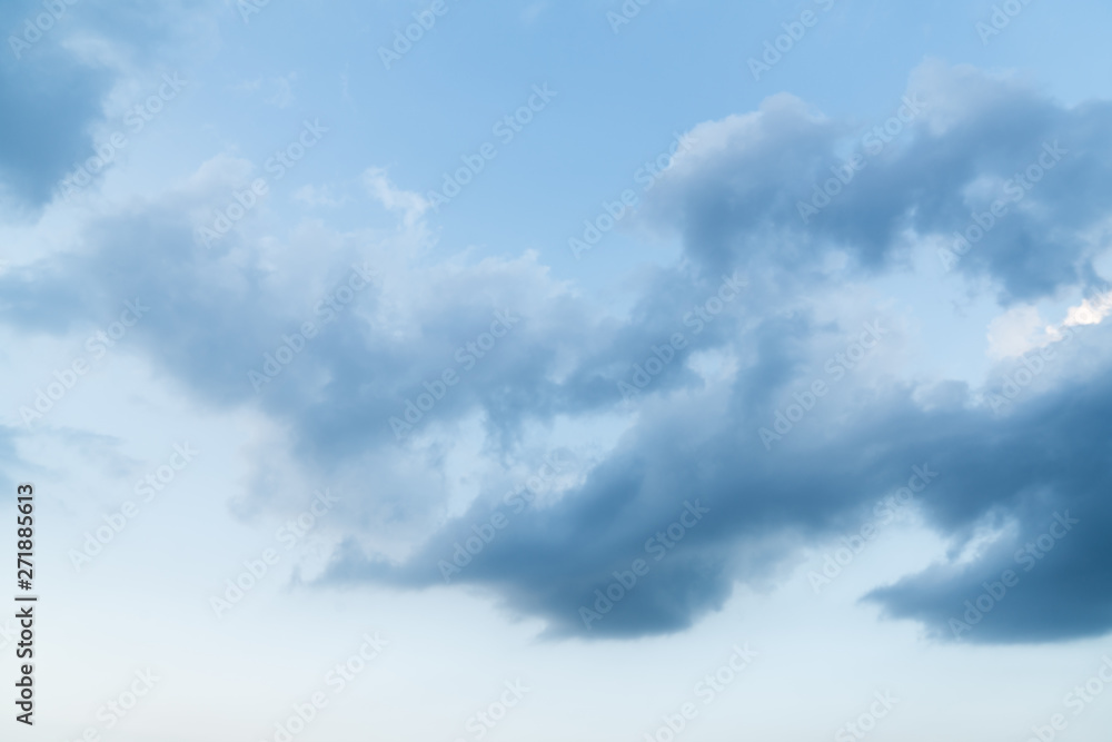 Fototapeta premium Peaceful clouds and sky