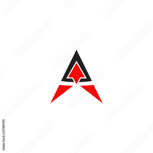 Free Download A initial letter logo design vector template - GFXLoad
