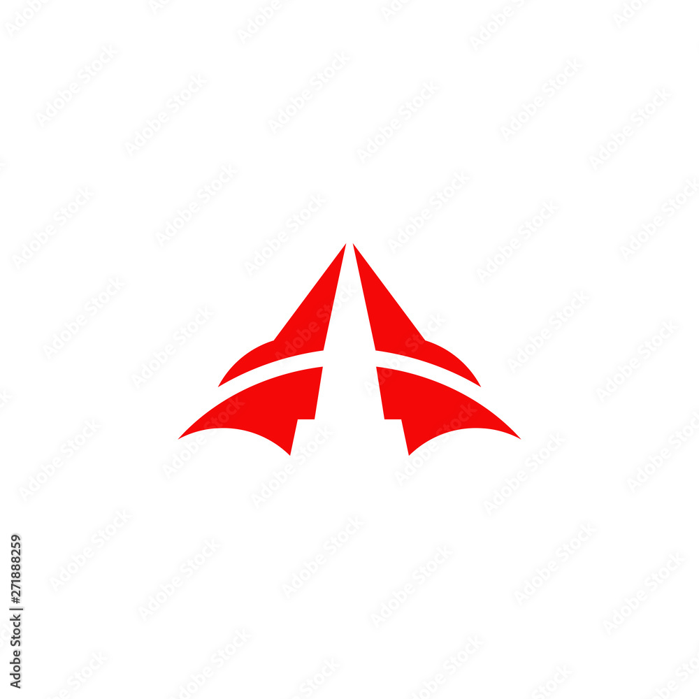 A initial letter logo design vector template A initial letter logo design vector template