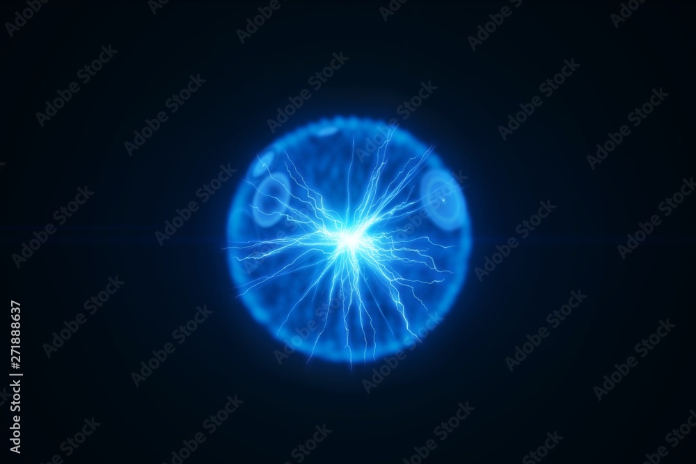 custom made wallpaper toronto digitalElectric power lighting sphere