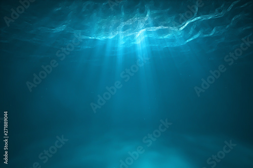 Underwater scene with light © Jiva Core
