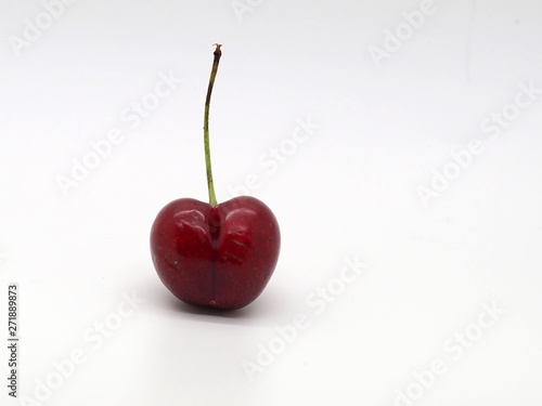 Canvas Print London, UK - June 2019 – Heart Shaped Cherry From The London Produce Show, Grosv