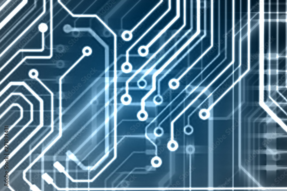 Obraz premium Abstract circuit board
