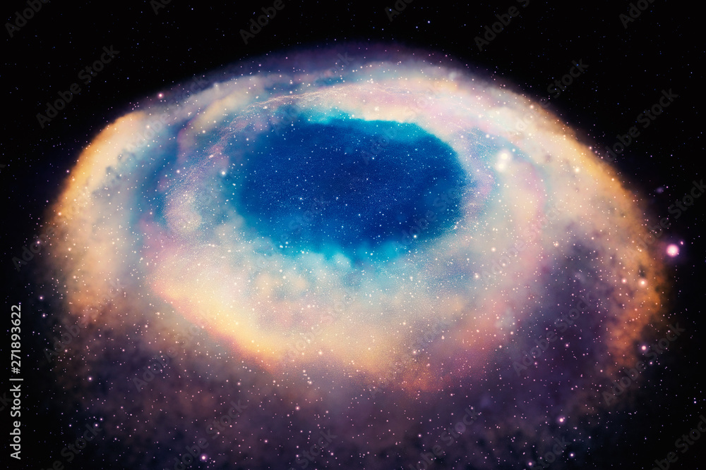 Obraz premium Colorful galaxy in space