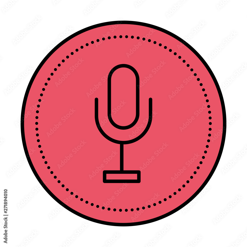 microphone audio record isolated icon microphone audio record isolated icon