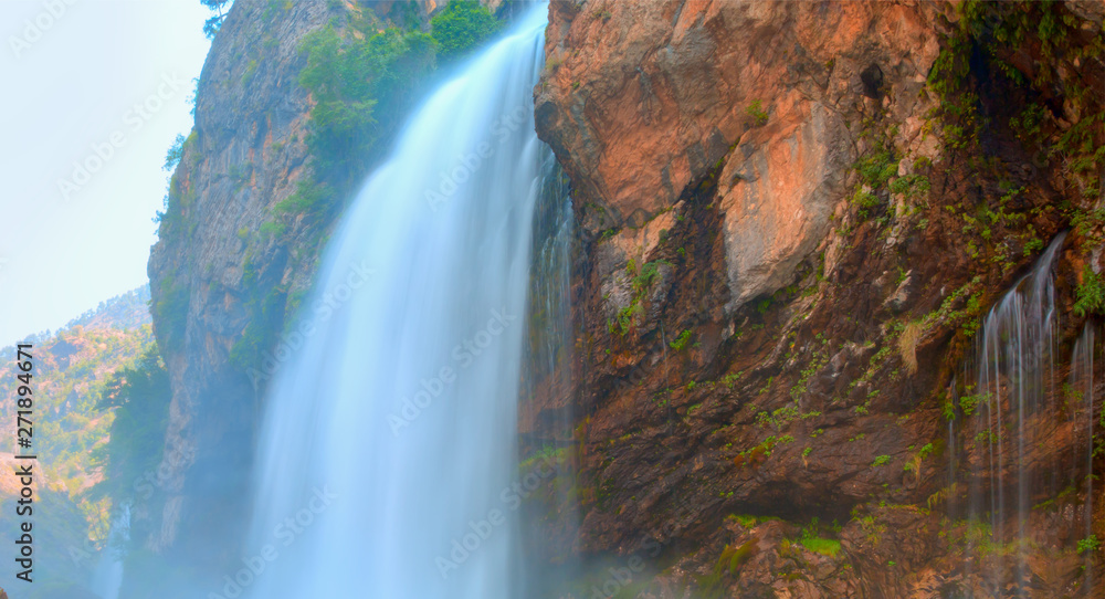 Kapuzbasi waterfall Kayseri Turkey