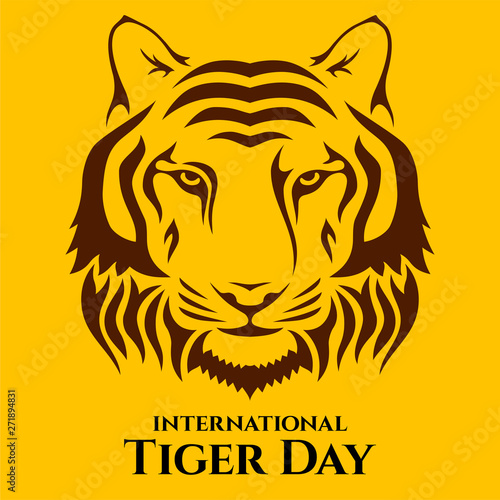 International Tiger day. Ti...