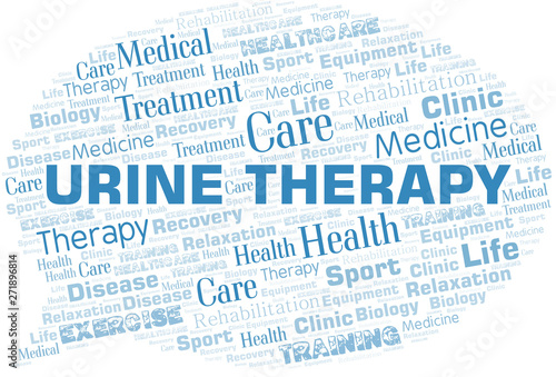 Urine Therapy word cloud. Wordcloud made with text only.