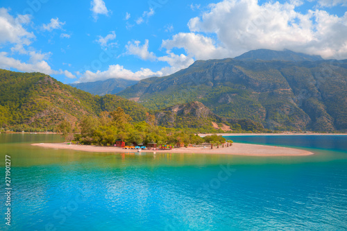 Oludeniz Beach And Blue Lagoon, Oludeniz beach is best beaches in Turkey - Fethiye, Turkey 