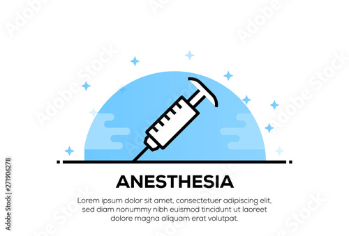 ANESTHESIA ICON CONCEPT