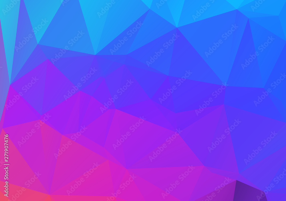 Obraz premium Abstract mosaic Colorful Polygonal Geometric Triangle Background, Low Poly Style. Business Design Templates modern Triangle Background.