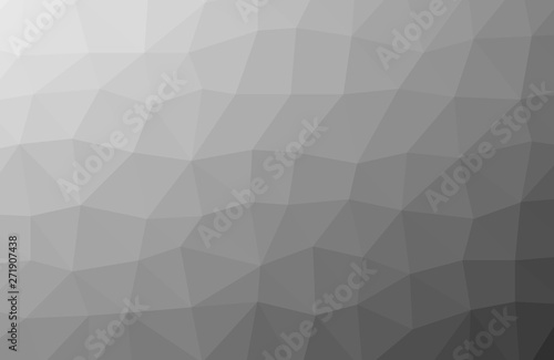 Abstract mosaic Black White Polygonal Geometric Triangle Background, Low Poly Style. Business Design Templates modern Triangle Background. © ImagineWorld