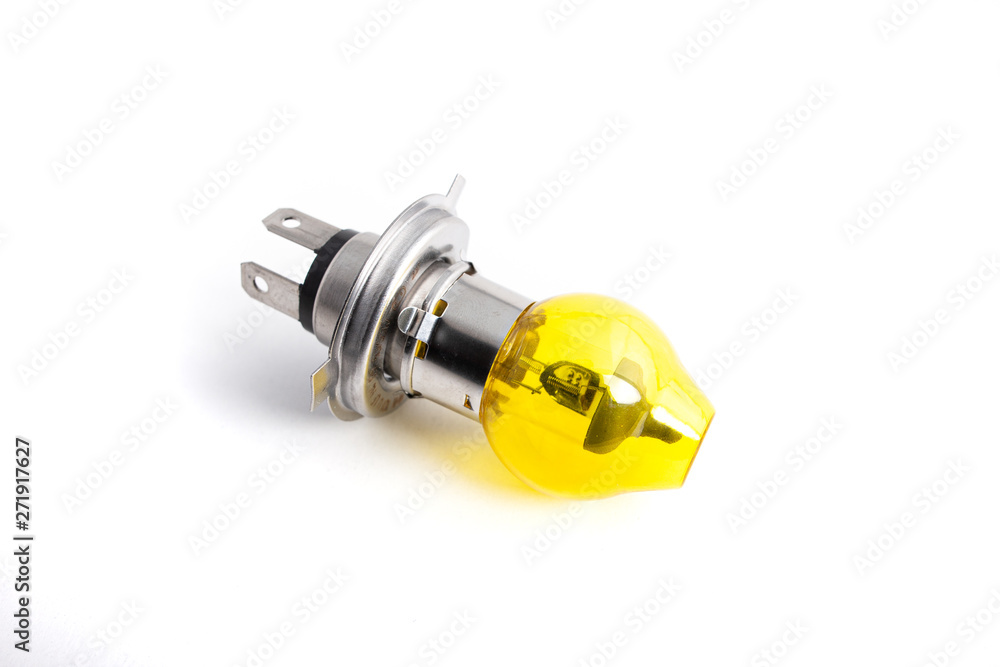 H4 yellow bulb automotive spare parts for car headlight H4 yellow bulb automotive spare parts for car headlight