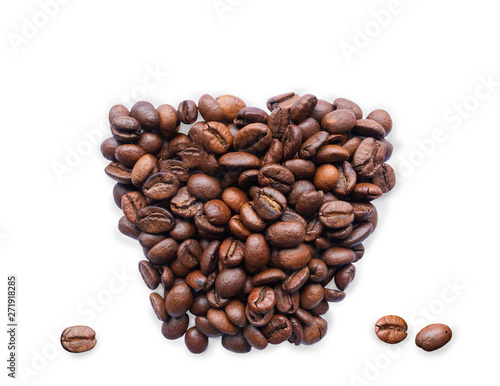Coffee beans cup