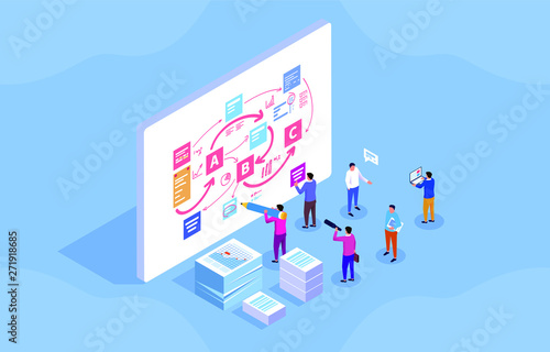 Business meeting and strategic plan
