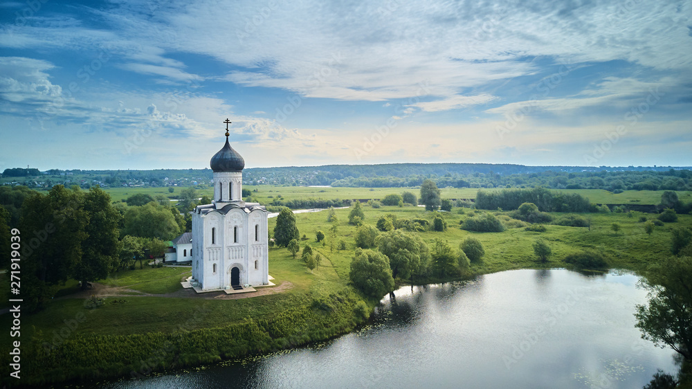 Church of the Intercession on the Nerl, Bogolyubovo, Golden Ring of Russia Church of the Intercession on the Nerl, Bogolyubovo, Golden Ring of Russia