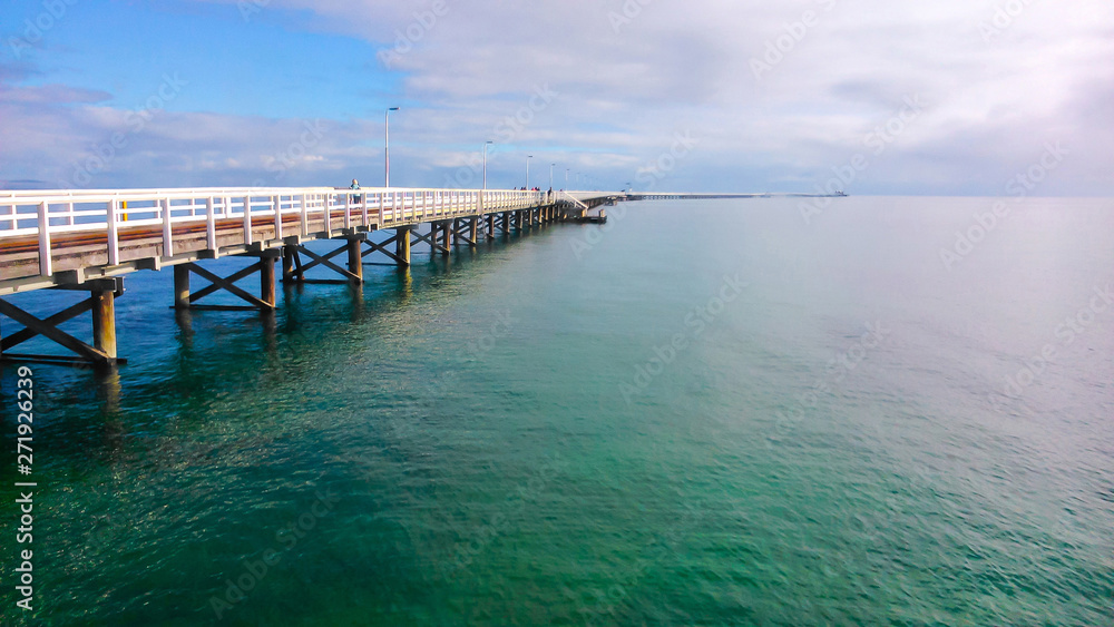 Busselton jetty and dramatic skies