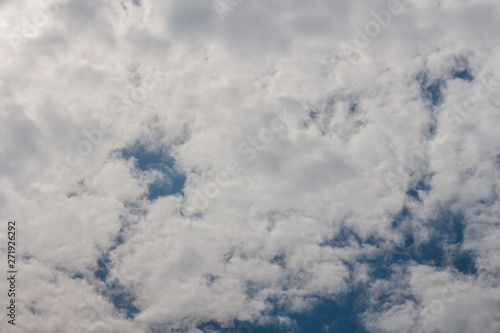 Blue sky and white clouds