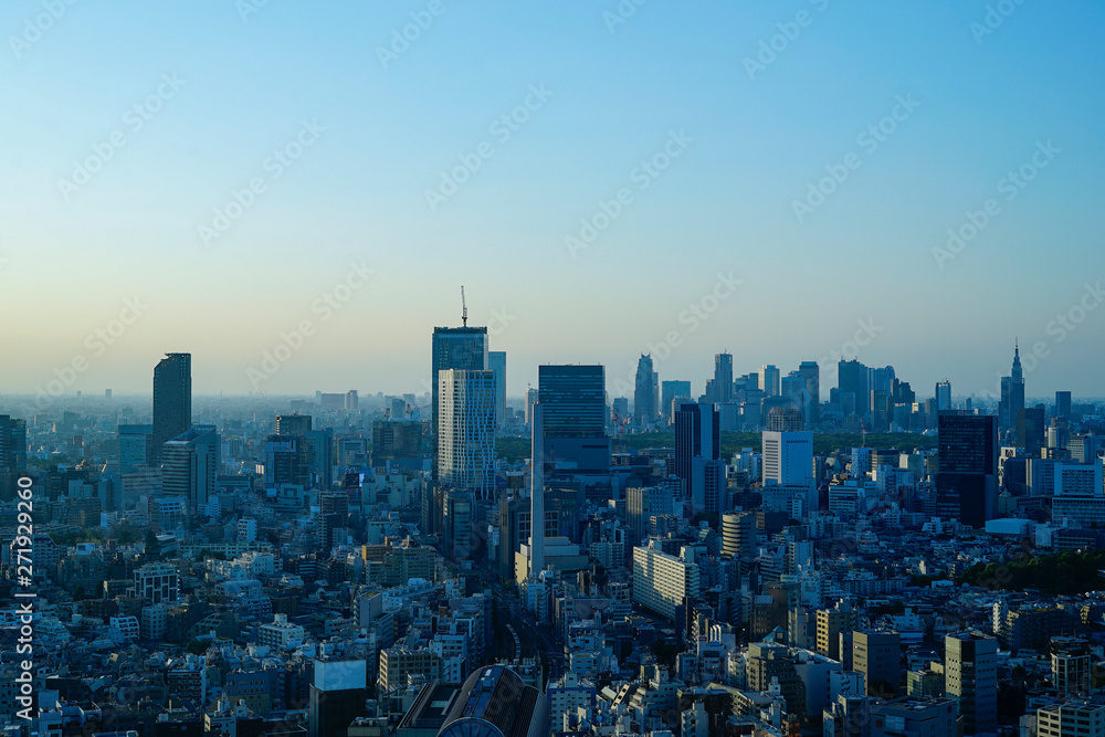 東京・渋谷・新宿・都市風景