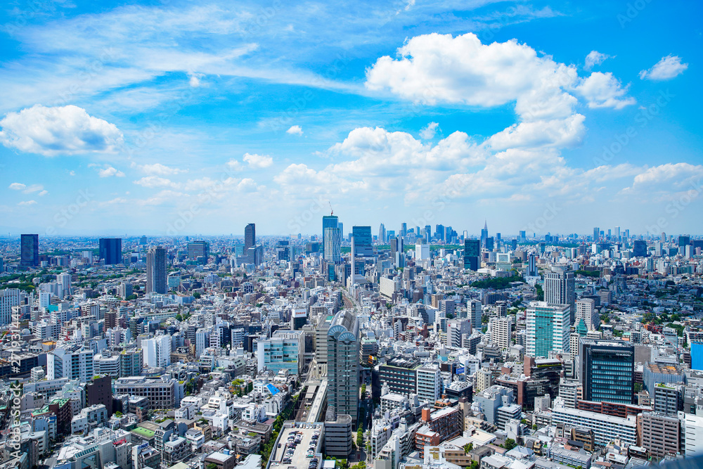 東京・新宿・渋谷・都市風景