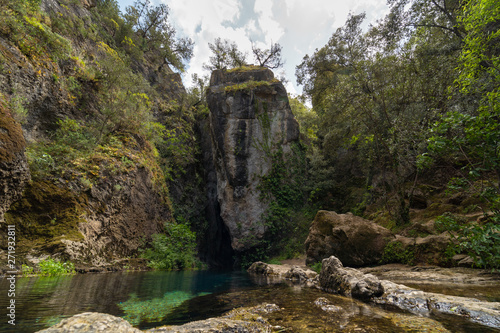 Su Gologone fount. Oliena. Nuoro. Sardinia. Italy photo