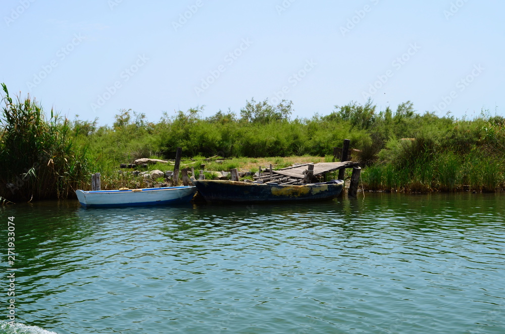 Dalyan River where the Caretta-Caretta turtles live Dalyan River where the Caretta-Caretta turtles live