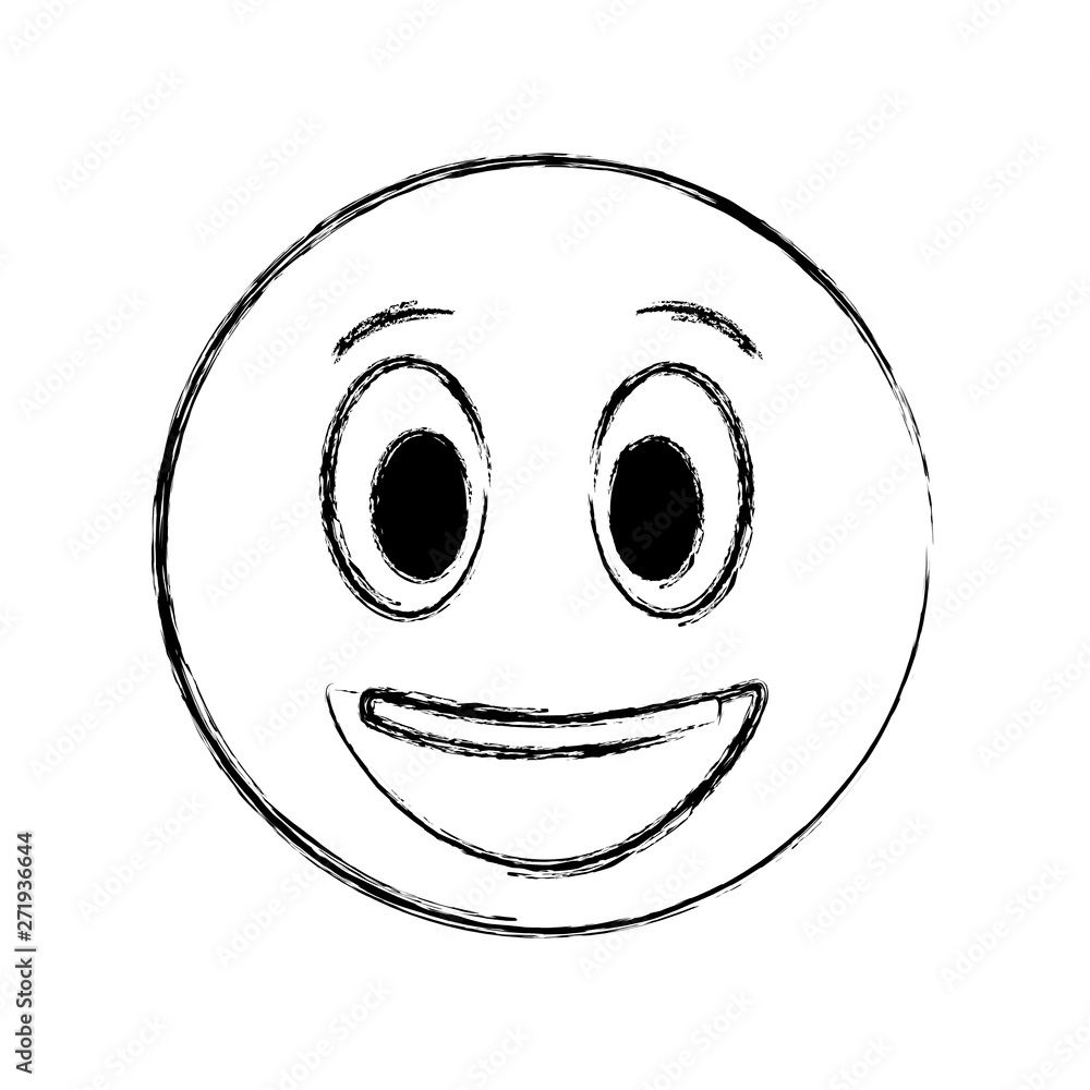 Fototapeta premium smiley emoticon face