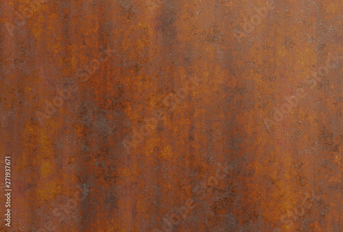 corroded rusty iron plate