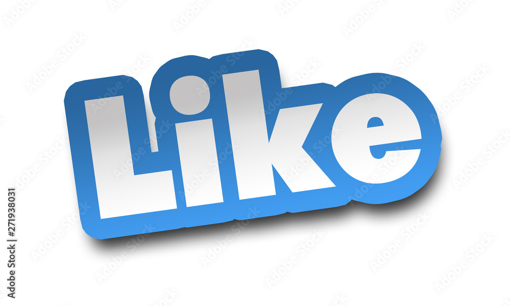 like concept 3d illustration isolated like concept 3d illustration isolated