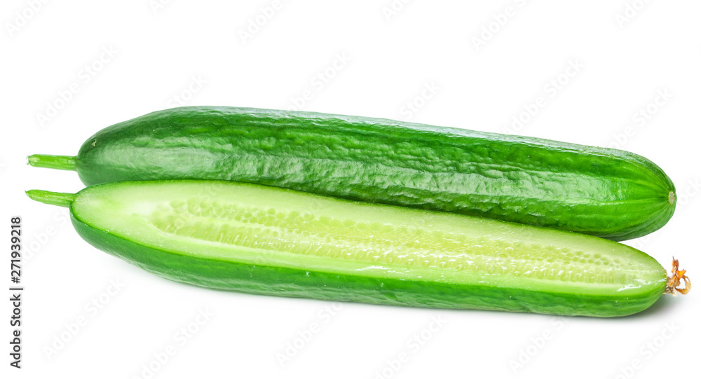 Cucumber isolated on white background Cucumber isolated on white background