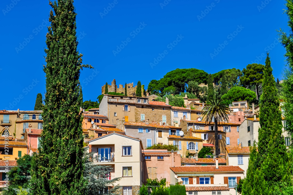 Obraz premium Bormes-les-Mimosas, Var,