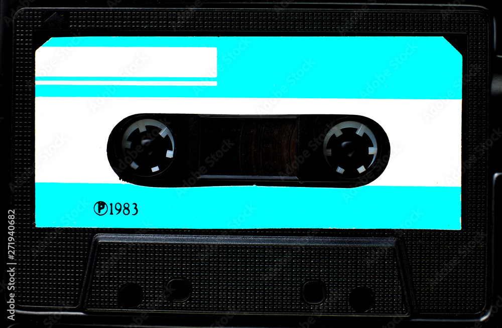 Obraz premium Vintage compact cassette tape