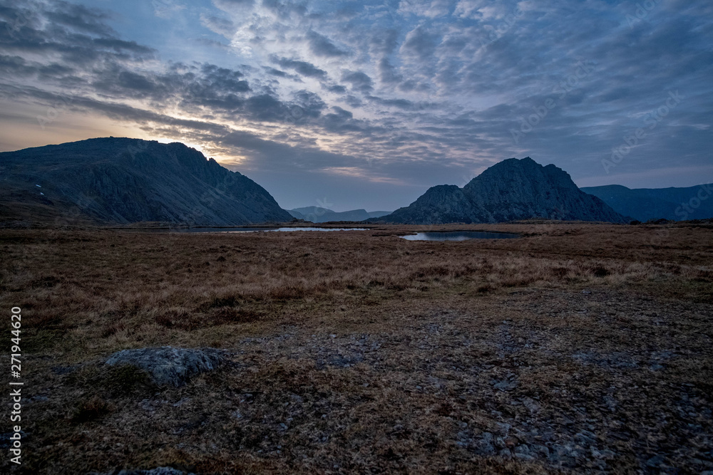 Tryfan at sunset