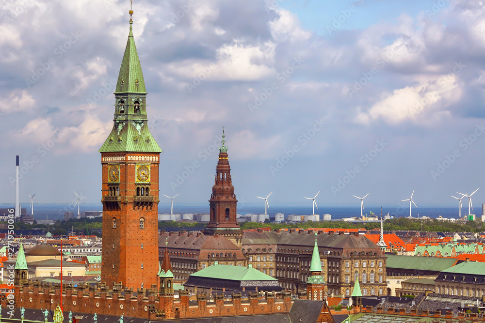Fototapeta premium Copenhagen, Danmark