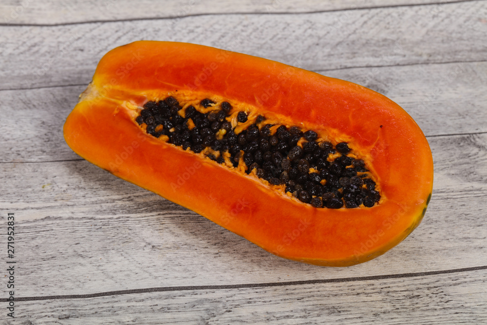 Tasty delicous ripe fruit Papaya Tasty delicous ripe fruit Papaya