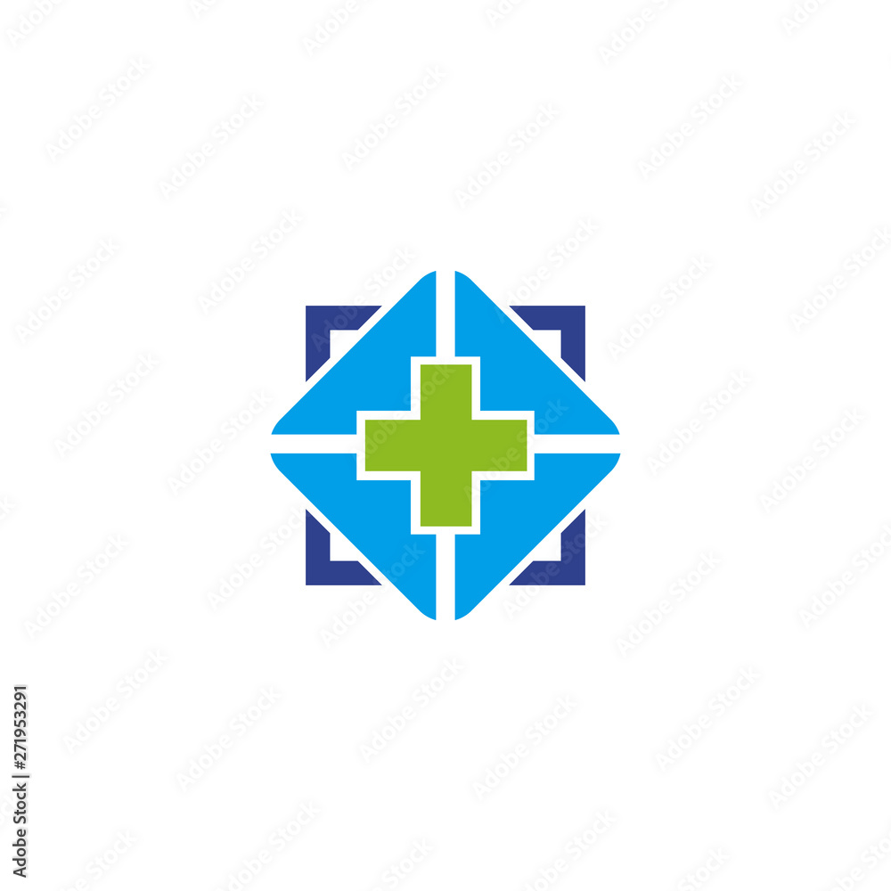 Health care and medical icon logo design vector template Health care and medical icon logo design vector template