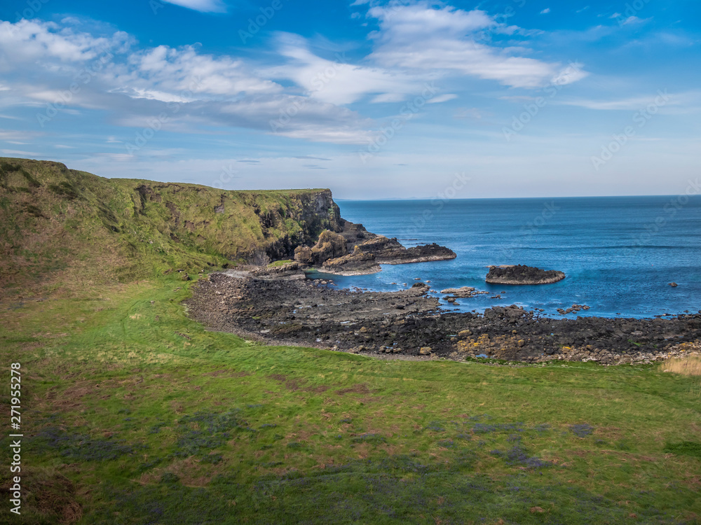 Amazing landscape at the Causeway Coast in Northern Ireland - travel photography