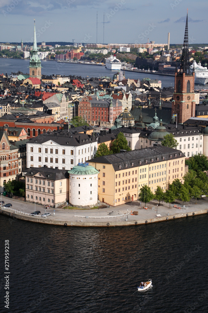 Obraz premium Stockholm panorama