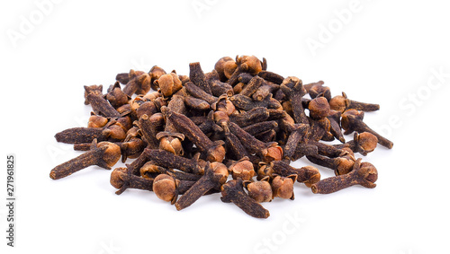  Dry clove isolated on white back ground. photo